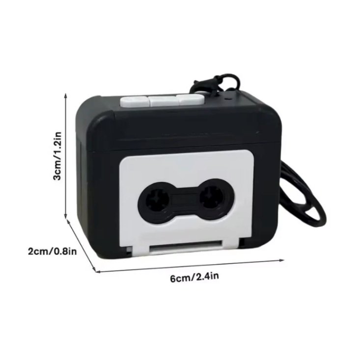 Retro Musical Keychain