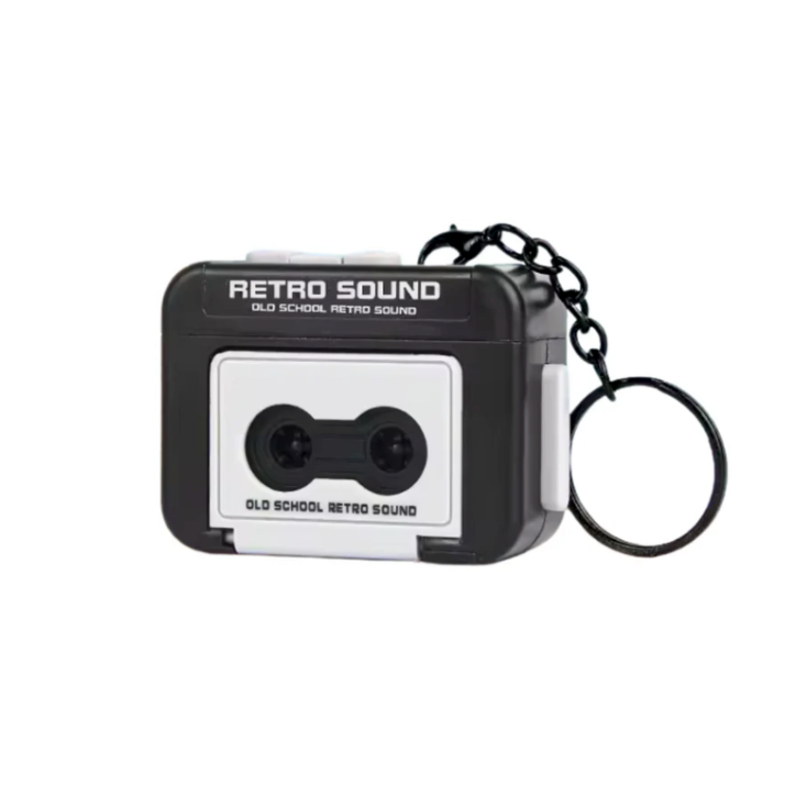 Retro Musical Keychain